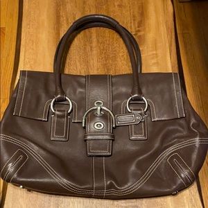 Brown Leather Bag Coach